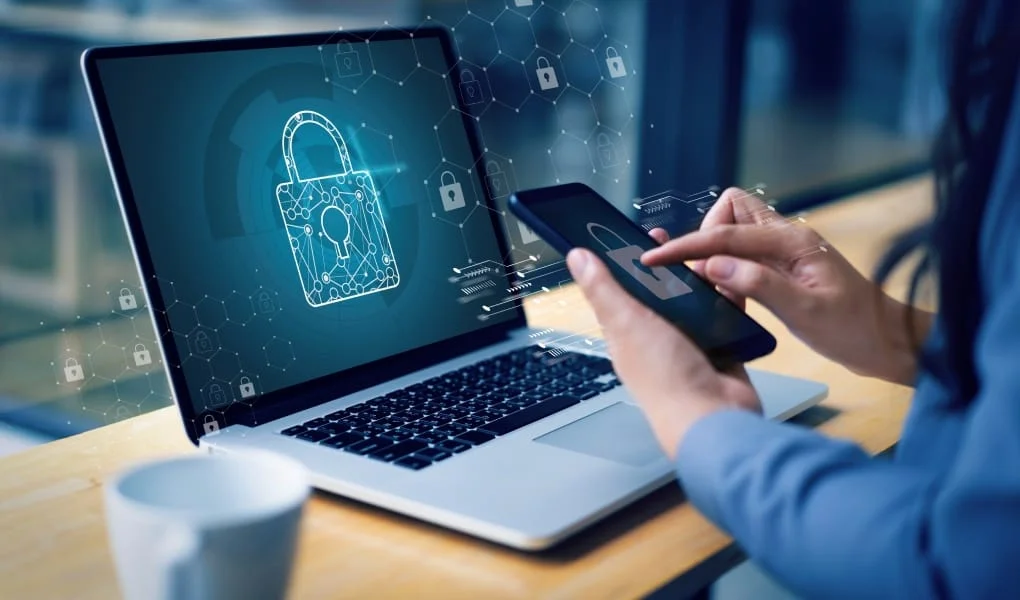 CYBER SECURITY Business technology Antivirus Alert Protection Security and Cyber Security Firewall Cybersecurity and information technology