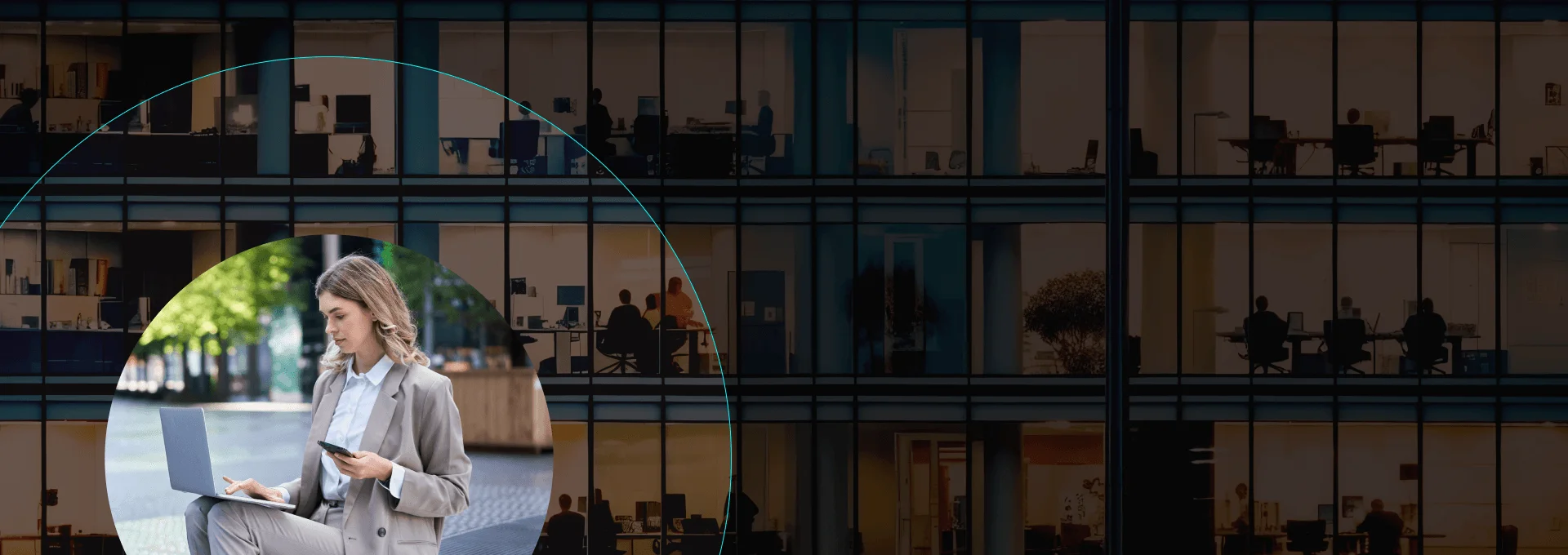 Business leader working productively without tech disruptions
